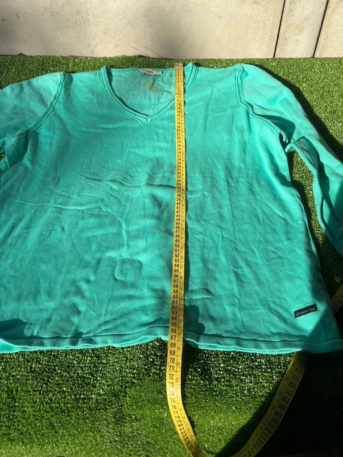 Groene trui met capuchon Armor-Lux – photo 9
